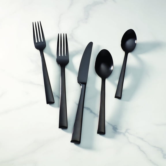 Lenox Colebrook Onyx 5-Piece Place Flatware Set