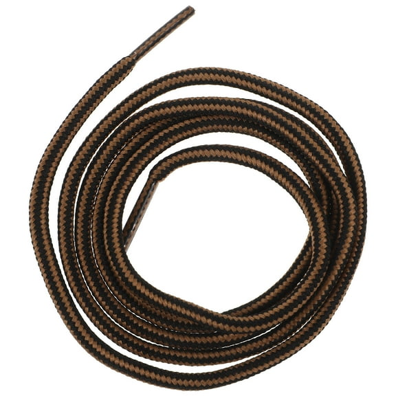 OULII  Light Brown Woolen Sneaker Laces, Easy to Insert and Stylish