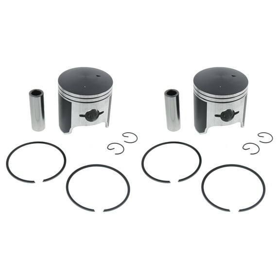 2000 - 2003 Arctic Cat ZL 550 ESR Piston Kit Teflon Coated by Race-Driven x2