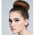 thumbnail image 2 of Brown Magic Hair Bun Maker - 4 Large Foam Sponge Buns Shaper Accessories, 2 of 9