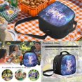 thumbnail image 3 of HUIACONG 17" Starfish Axolotl 4PCS Backpack for Kids, Waterproof School Bag with Lunch Box Pencil Case for Age 7-12, 3 of 7