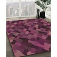thumbnail image 3 of Ahgly Company Machine Washable Indoor Rectangle Transitional Raspberry Purple Area Rugs, 5' x 7', 3 of 7