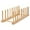 Wood 1Y4, variant on ZZkhGO Bamboo Dish Drying Rack, Tableware Storage Rack for Kitchen, Natural Wood Drainer for Plates Cups Utensils