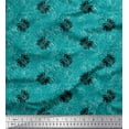 thumbnail image 1 of Soimoi Cotton Voile Fabric Black Sketch Butterfly Printed Fabric 1 Yard 56 Inch Wide, 1 of 1