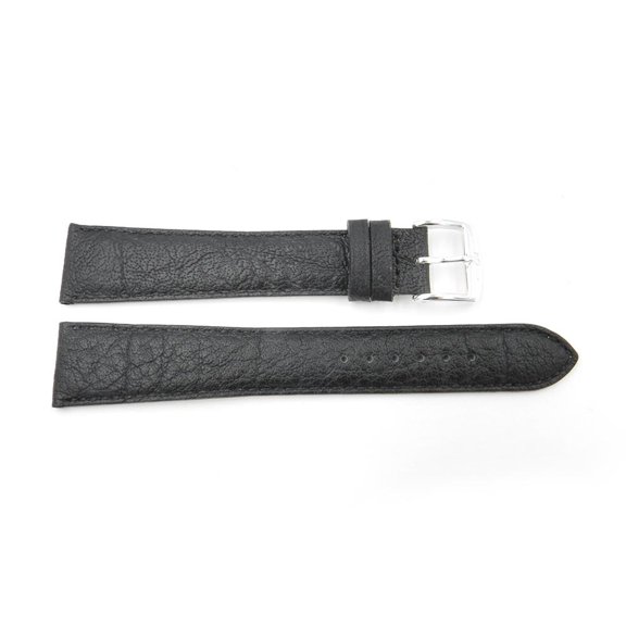 20mm Genuine Leather Buffalo Grain Watch Strap