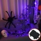thumbnail image 5 of pstuiky Luces LED decorativas de Halloween para habitación dormitorio festival fantasma diseño de luces de ratán, 5 of 6