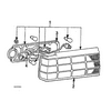 Genuine OE Mitsubishi Tail Lamp Assembly - MB283908