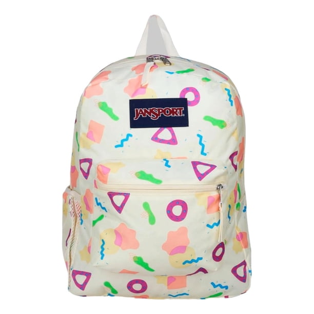 Mochila Jansport Unisex Cross Town Color Blanco Modelo JS0A47LWAO9 Jansport CROSS TOWN