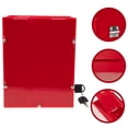 thumbnail image 3 of Miangastore Portable Ballot Box Acrylic Voting Case Smooth Edges Voting Box with Lock, 3 of 8