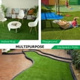 thumbnail image 2 of Realistic Deluxe Artificial Grass Turf Thick Lawn Carpet for Outdoor Garden Landscape, 2 of 16