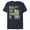 Navy Blue, variant on Men's Star Wars Yoda Real the Struggle Is Graphic Tee Athletic Heather Medium