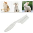 thumbnail image 6 of Durable Handle Pet Grooming Brush for Pet 7.09"x1.57" White, 6 of 6