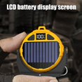 thumbnail image 5 of USB Rechargeable LED Camping Light with Solar Panel, 2000 Lumens, IP65 Waterproof, 3 Brightness Levels, Portable Work Light for Outdoor Hiking, Camping, Fishing, Emergency Rescue, 5 of 5