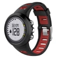 thumbnail image 2 of Correa de pulsera de silicona para Suunto Quest M1 M2 M4 M5 (negro + rojo), 2 of 3