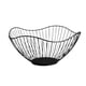 thumbnail image 1 of Cesta de frutas de escritorio creativa, grande, independiente, de metal, para alimentos, para cocina Negro, 1 of 8