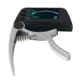 thumbnail image 3 of Guitar Capo Tuner Clip, Clear LCD Screen Ensitive Precise Clip Clamps Tightly Professional Environment Guitar Capo Tuner  for Guitar Tuning for Guitar Tone Silver,Golden, 3 of 7