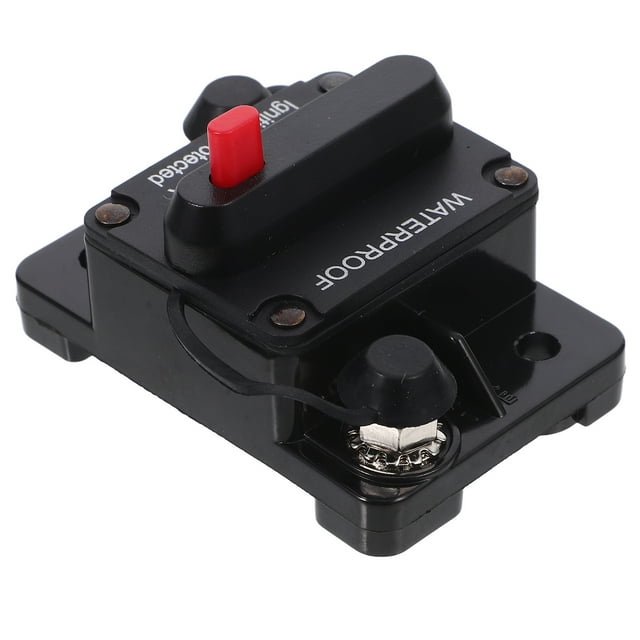 Shisuyan 12V~36V Circuit Breaker Fuse Inverter for Auto Truck RV Marine Trailer Manual Restoration Waterproof Power Circuit Breaker (40A)