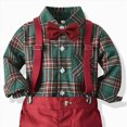 thumbnail image 4 of 18-24 Months Toddler Boys Kids Suit Set 2Pcs Formal Dress Clothes Long Sleeve T Shirt Tops Vest Coat Pants Child 9 12 18 24 Months 2T 3T 4T 5T 6T 7T 8T Kids Boys Winter Outfits,Beige, 4 of 4