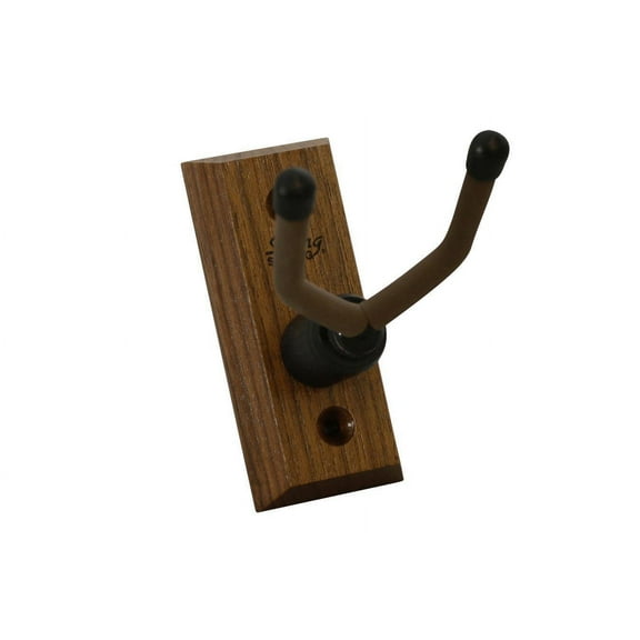 Black Walnut Ukulele Hanger, Wall Mount