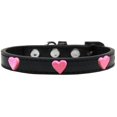 thumbnail image 4 of Dog, Puppy  Pet Widget Fashion Collar, "Pink Glitter Heart", 4 of 5