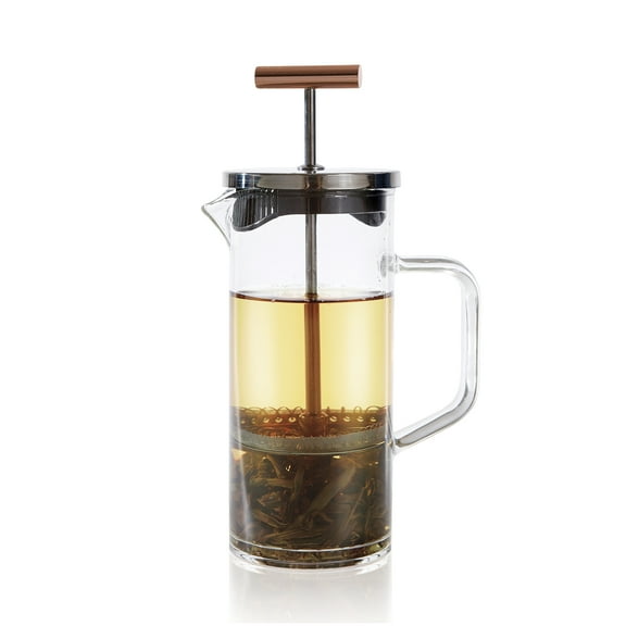Teabloom Pekoe Tea Press with Copper Handle (1-2 Cups)