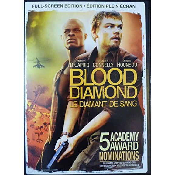 Pre-Owned Blood Diamond (Full Screen) [DVD] (2007) Leonardo DiCaprio; Djimon Hounsou