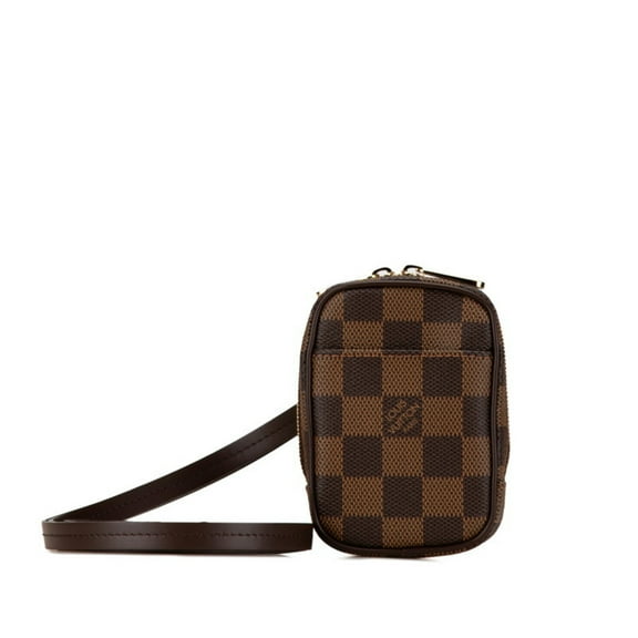 Pre-Owned Louis Vuitton Damier Etui Okapi PM Crossbody Shoulder Bag N61738 Brown PVC... (Good)