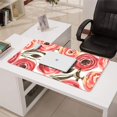 thumbnail image 3 of Long Mouse Pads for Desk,Pioneer Flower Floral Print Pattern Desk Mats on Top Of Desks, Desk Mouse Pad Extra Large with 3mm Non-Slip Base and Stitched Edge for Gaming,Office,Work,Home 31.5"x15.7", 3 of 6