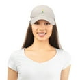 thumbnail image 5 of DALIX Daisy Flower Hat Womens Floral Baseball Cap in Beige, 5 of 6