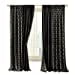thumbnail image 3 of Achim Home Imports Prelude Reversible Blackout Rod Pocket Rideau Panneau, 50" x 84", Noir, 3 of 9