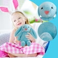 thumbnail image 4 of Yanxiao Easter Bunny Plush Toys, 11" Brown Cute Big-Eared Bunny Doll Stufferd Animal Toys, Soft Rabbit Gift Easter Basket Stuffers Toys, Easter Party Favors Gift for Girls Boys kids and Adults, 4 of 5