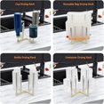 thumbnail image 5 of Reusable Storage Bag Drying Rack,Retractable Metal Bottle Drying Rack, Collapsible Cup Drying Rack, Kitchen Drying Rack, Drying Rack for Water Bottles,Mason Jars (2 PCS), 5 of 6