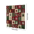 thumbnail image 3 of Christmas Shower Curtain Set, 70.9 x 59.1 Inch Waterproof Fabric Curtain with Hooks for Holiday Bathroom Decor and Home Bath Accessories A, 3 of 6