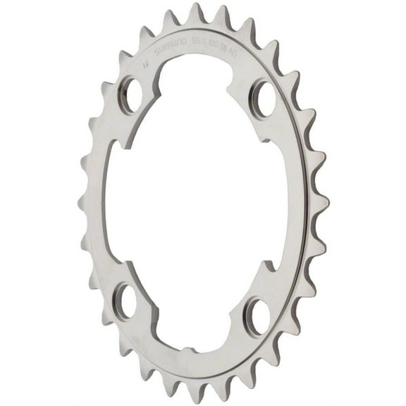 Shimano XTR M985 10-Speed Chainring - Silver Tooth Count: 28 Chainring BCD: 88