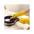 thumbnail image 4 of Long Sleeve Waterproof Household Kitchen Cleaning Plumber Washing Up Latex Rubber Gloves, 4 of 4