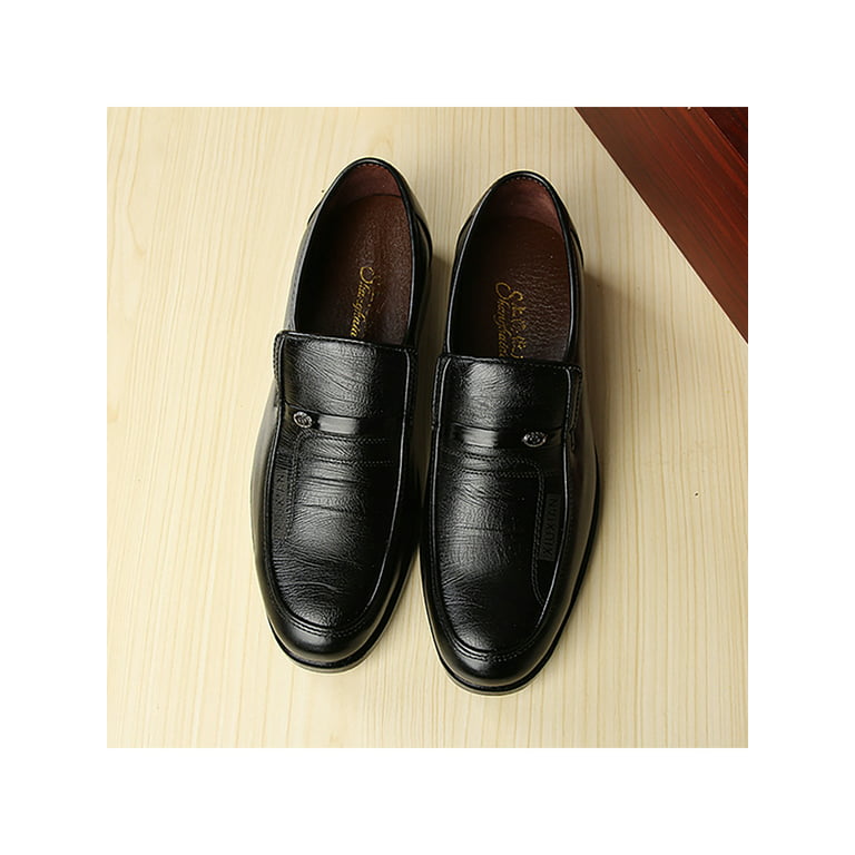 Men's Dress Loafers Shoes Patent Leather Comfy