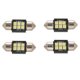 thumbnail image 1 of 400 Lumens LED Bulbs for Interior Car Lights License Plate Dome Map Door Courtesy 31Mm Festoon De3175 6428 White, 1 of 5