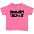 thumbnail image 3 of Inktastic Cincinnati Skyline Grunge Boys or Girls Toddler T-Shirt, 3 of 5