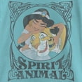 thumbnail image 2 of Girl's Aladdin Jasmine Spirit Animal Graphic Tee Tahiti Blue Large, 2 of 4