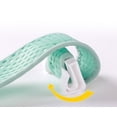 thumbnail image 5 of Red de baño azul para bebé, bañeras con inserción, asiento de ducha para recién nacido, malla ajustable, cómodos accesorios para niños pequeños, bandeja de bolsillo antideslizante V, 5 of 5