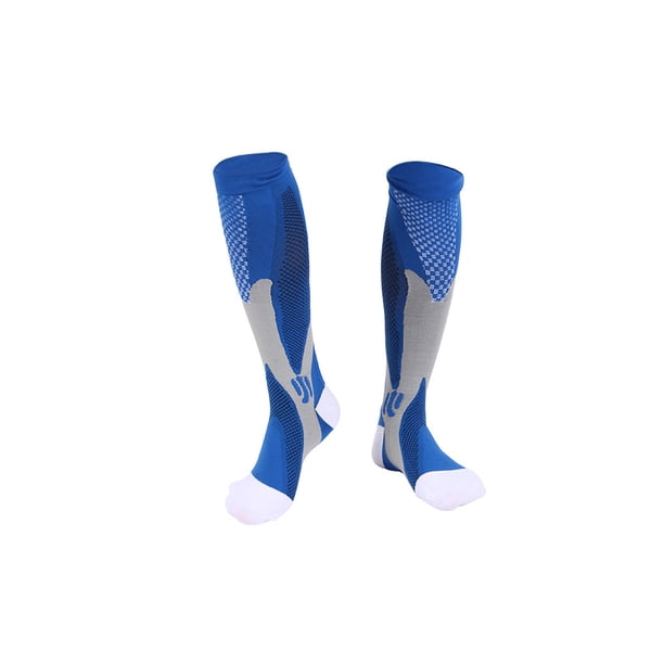 Qarigey 1 par de calcetines de compresión reutilizables para hombres y mujeres, transpirables, antideslizantes, para correr, montar, fútbol, Medias P/M Qarigey AP012121-02