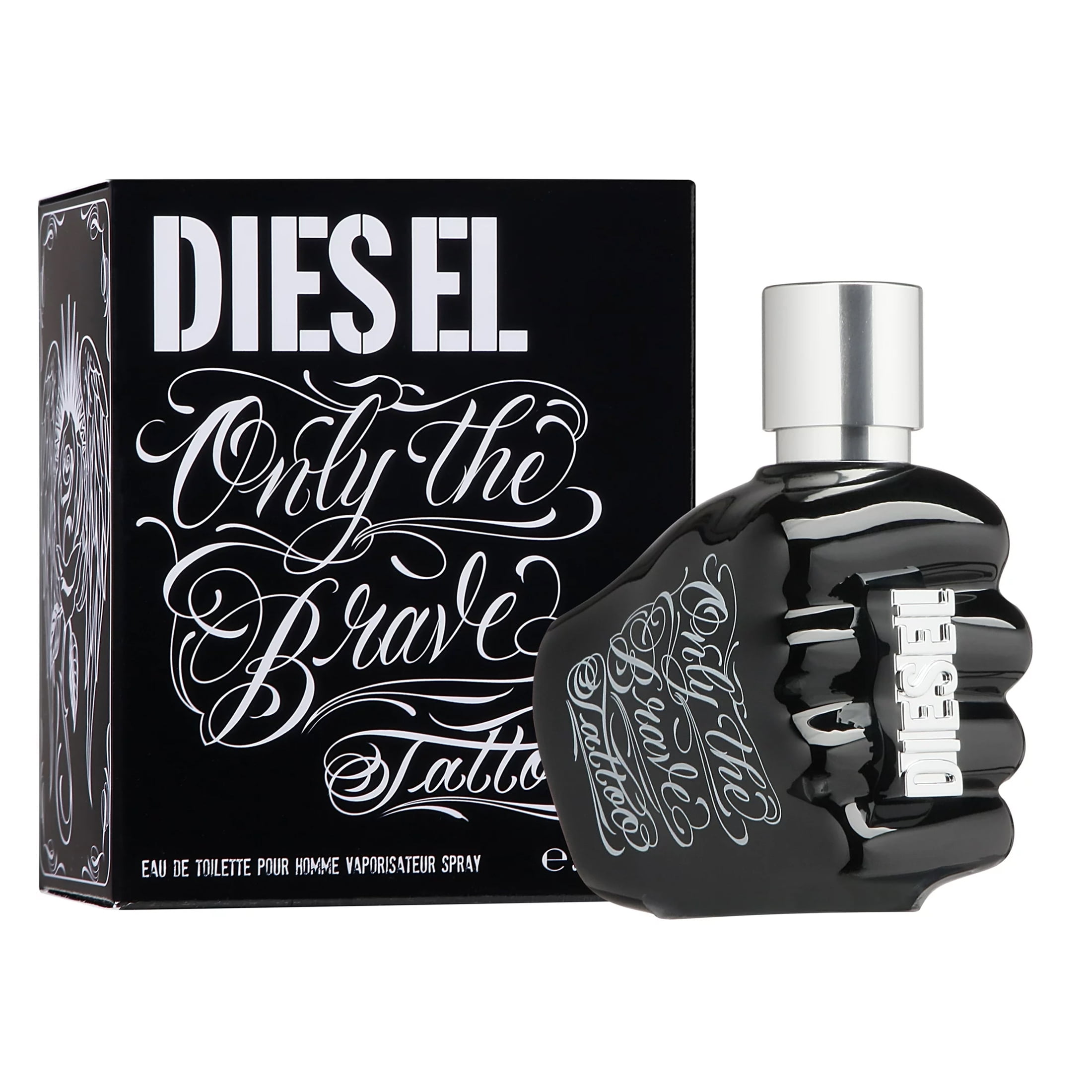 Diesel Only The Brave Tattoo Eau de Toilette Spray, Cologne for Men, 1.7 fl oz