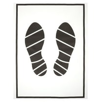 NICEXMAS Disposable Floor Mats for Car 50Pcs Protective Automobile Floor Pads White 19.65X14.93X0.04in