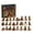E05# (Christmas Blind Box D), variant on British Christmas Bakes Advent Calendar, 24Pcs 2D Acrylic British Baking Ornaments, Christmas Countdown Advent Calendar Box, Xmas Tree Decorations for Baking Lovers(Christmas Blind Box A)