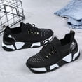 thumbnail image 6 of Women's Walking Shoes Slip On Non Slip Running Tennis Breathable Lightweight Comfortable Athletic Gym Workout Sneakers, 6 of 9