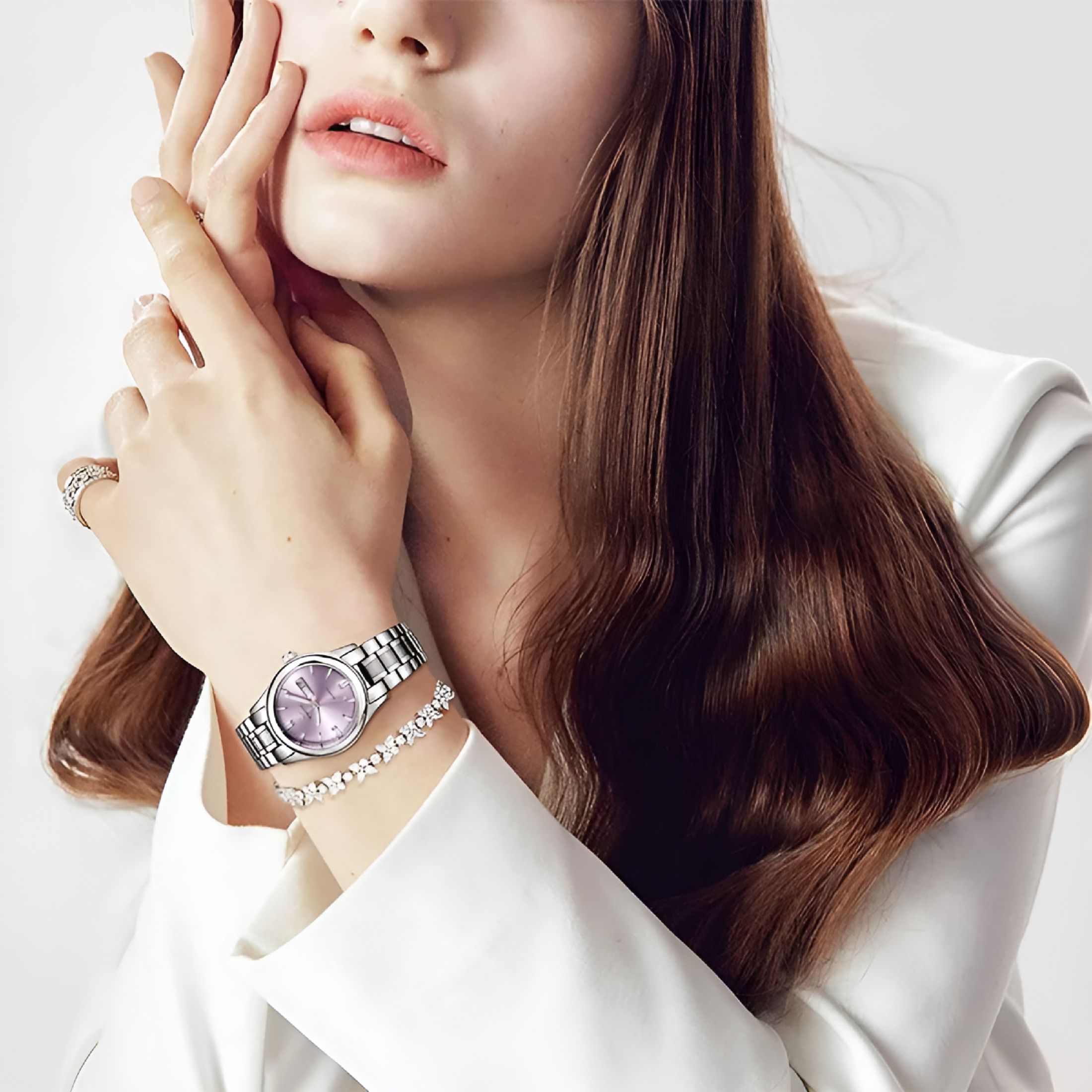 DESIGNICE Ladies Dress Watches Easy Reader Womens Small Face Dial Waterproof Analog Quartz