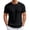 Black, variant on Men's Short Sleeve T-Shirts Knit Shirts Casual Crewneck Ribbed Dress Tee Shirt