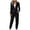 Black, variant on Up to 65% off SEMPAI Women's Casual Fashion V-neck Long Sleeve Hooded Zipper Long Jumpsuit Valentines Day
