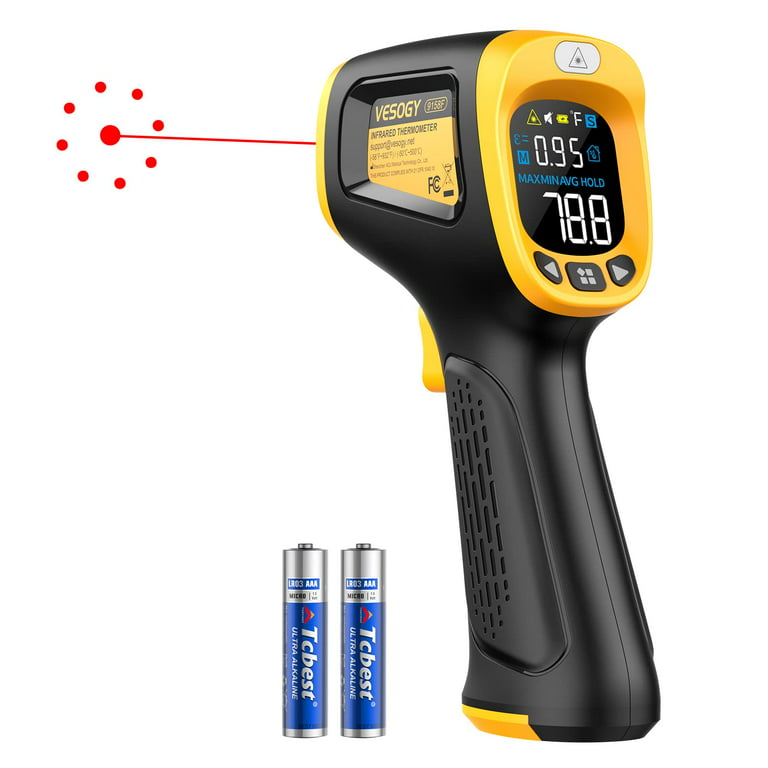 IR03 Celsius/Fahrenheit Infrared Thermometer Oil Temperature Gun Kitchen  Baking Air Conditioning Multifunctional Thermometer - AliExpress