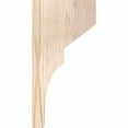 thumbnail image 3 of 5 1/2"W x 8"D x 16"H Monterey Smooth Corbel, Douglas Fir, 3 of 9